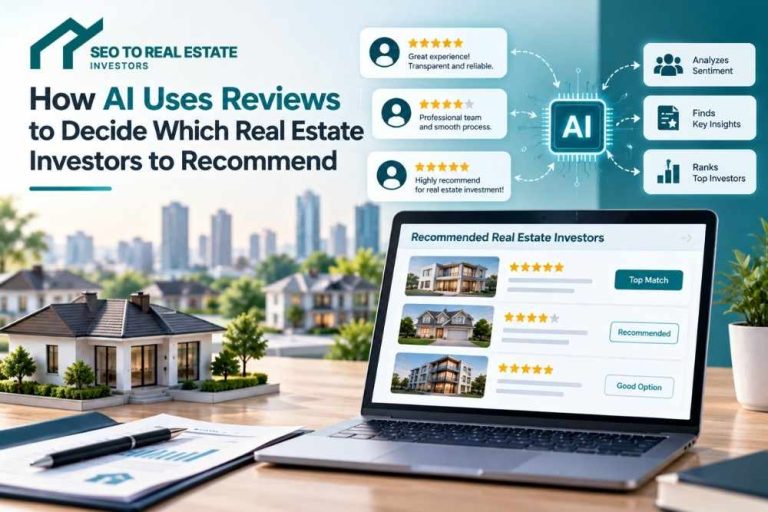 How AI Uses Reviews to Decide Which Real Estate Investors to Recommend